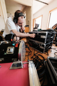 Werkstattimpression Soundsystembau Weimar 2026