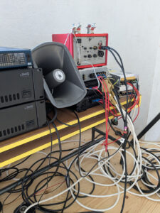 Werkstattimpression Soundsystembau Weimar 2025